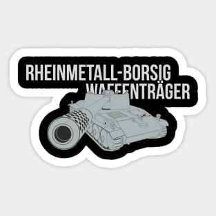 Rheinmetall Borsig Waffenträger Sticker